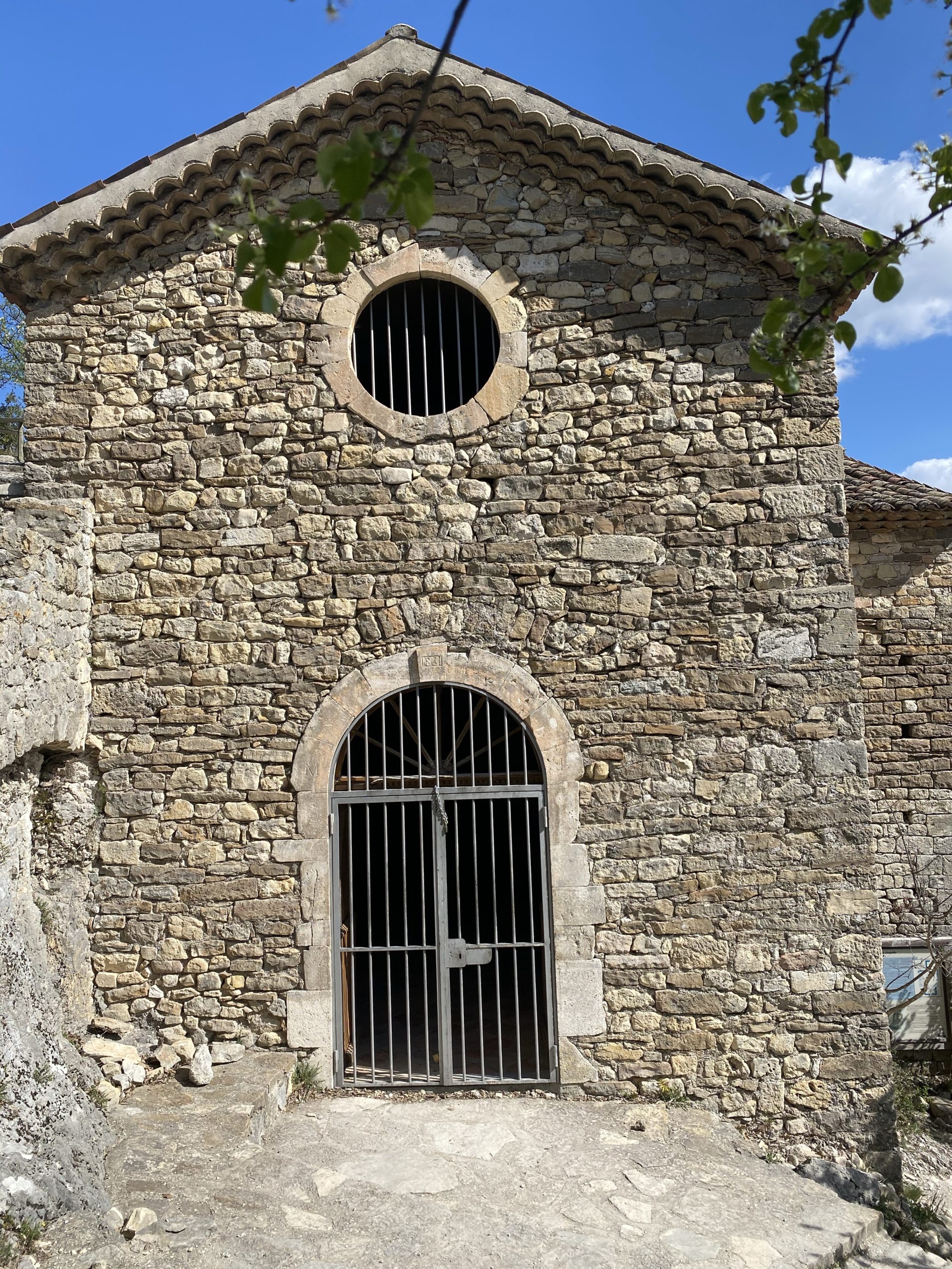 Rochecolombe village abandonné