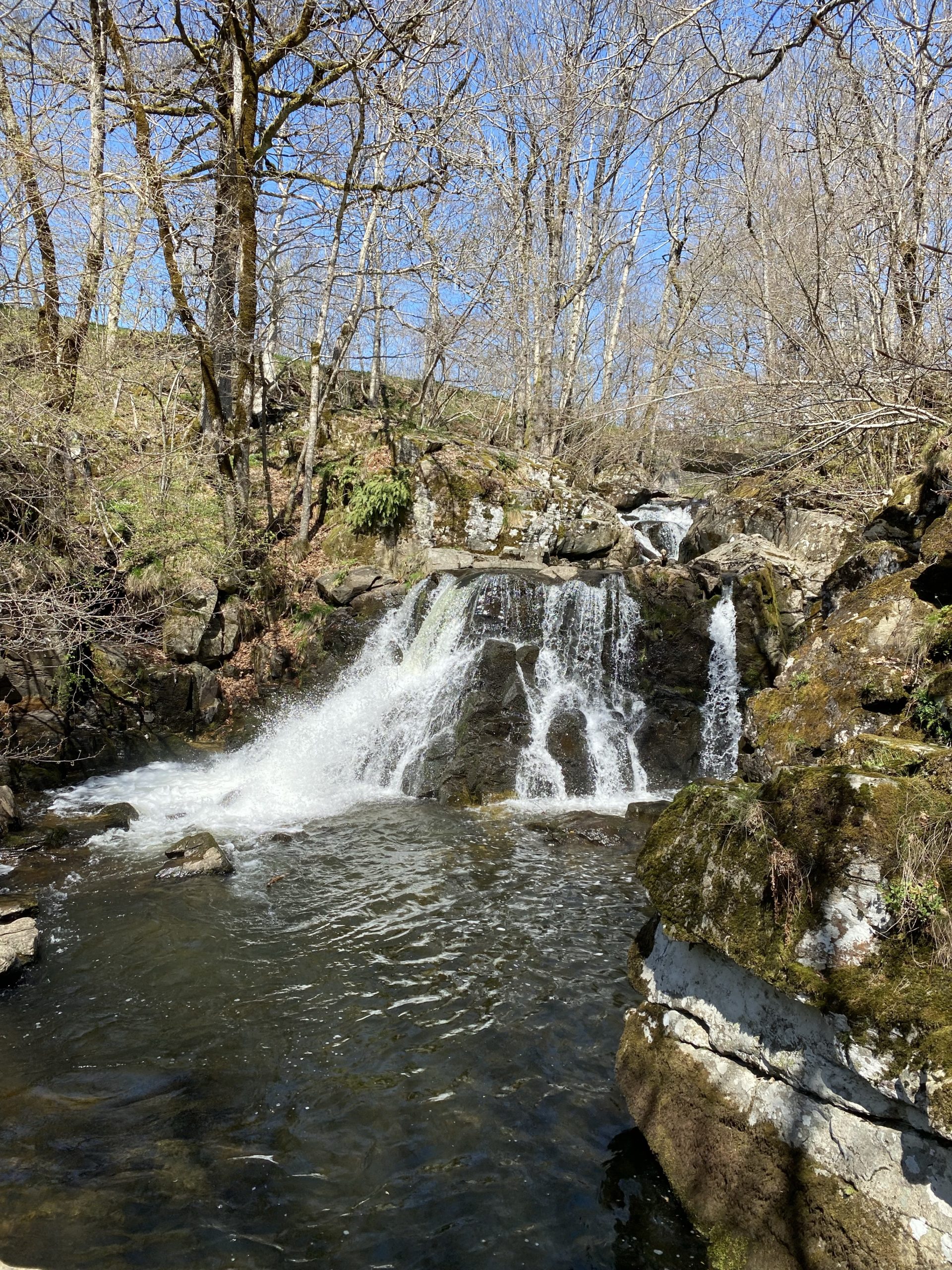 Cascade des Touzes à St Chély d’Aubrac