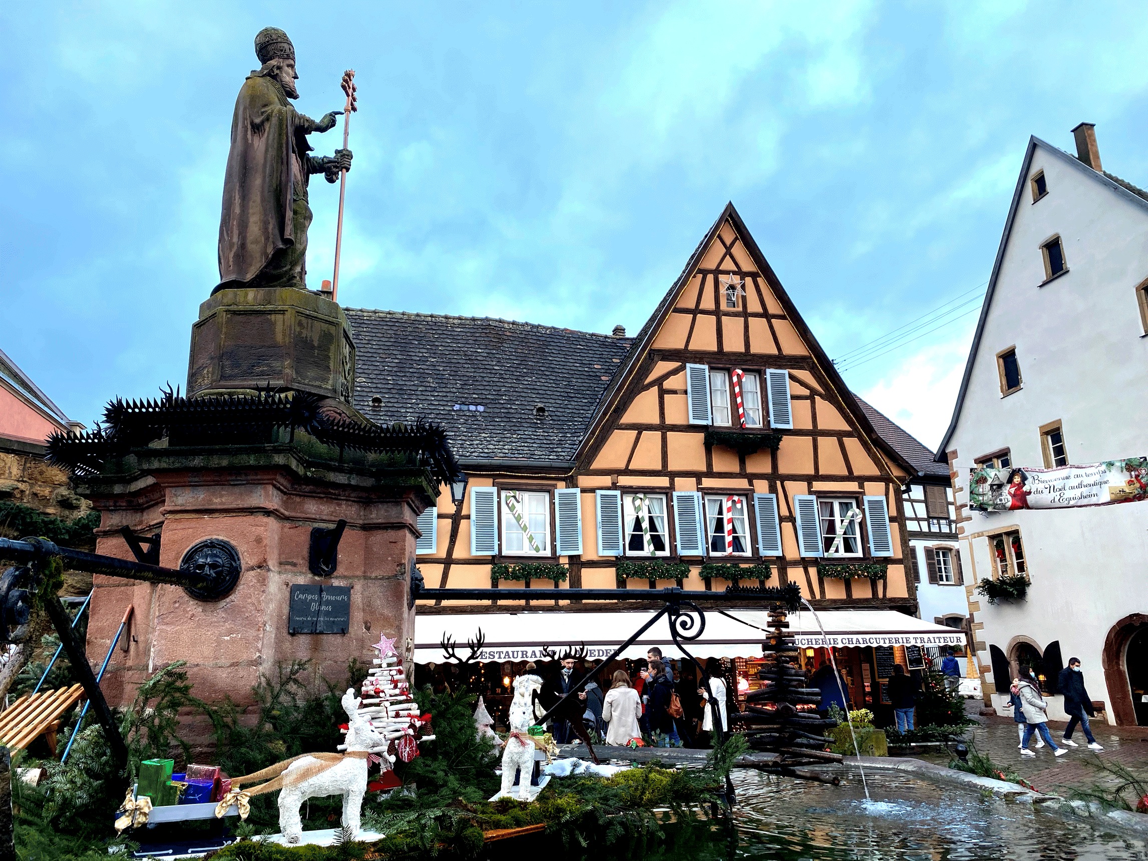 Visitez le marché de Noël d'Eguisheim en Alsace