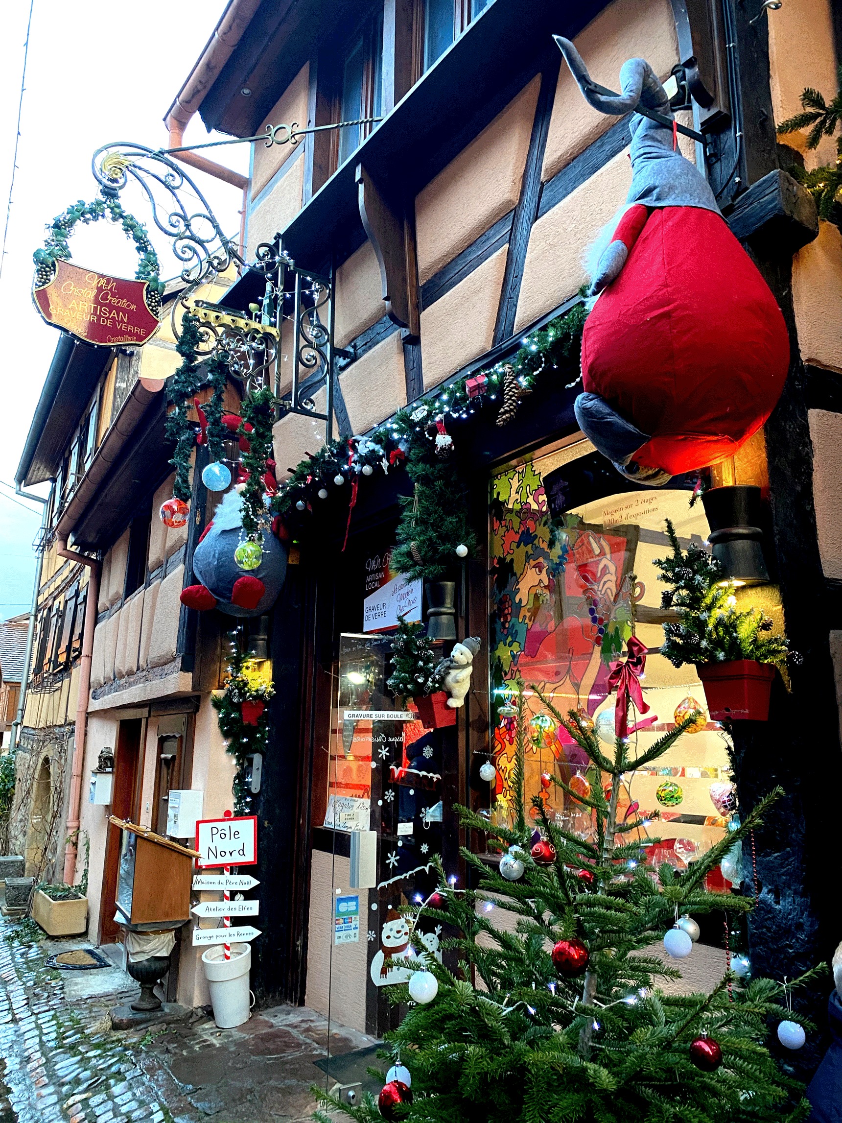 Visitez le marché de Noël d'Eguisheim en Alsace