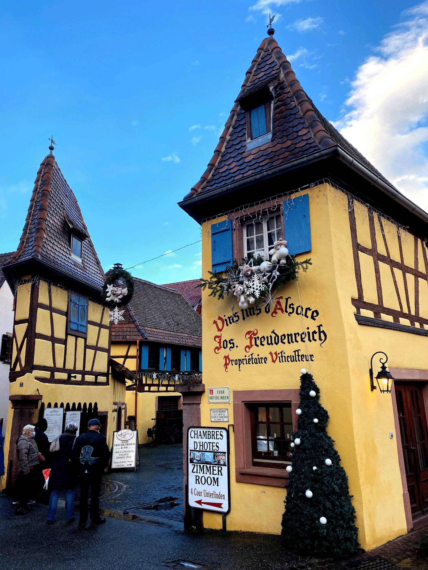 Visitez le marché de Noël d'Eguisheim en Alsace