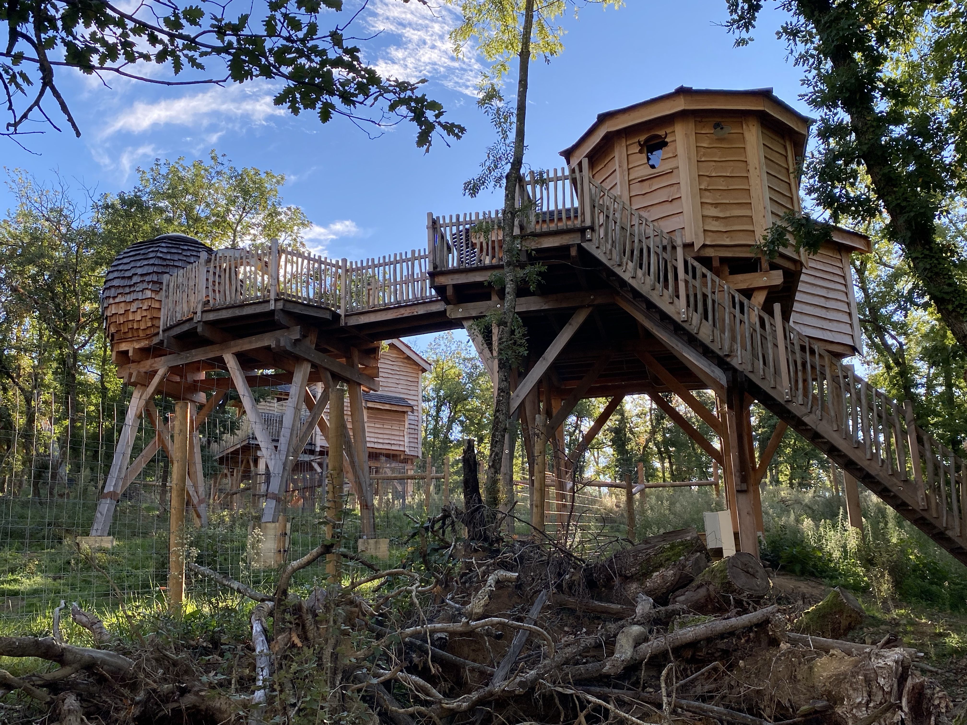 Cabane Lov'Nid - Cabanes perchées du Safari de Peaugres