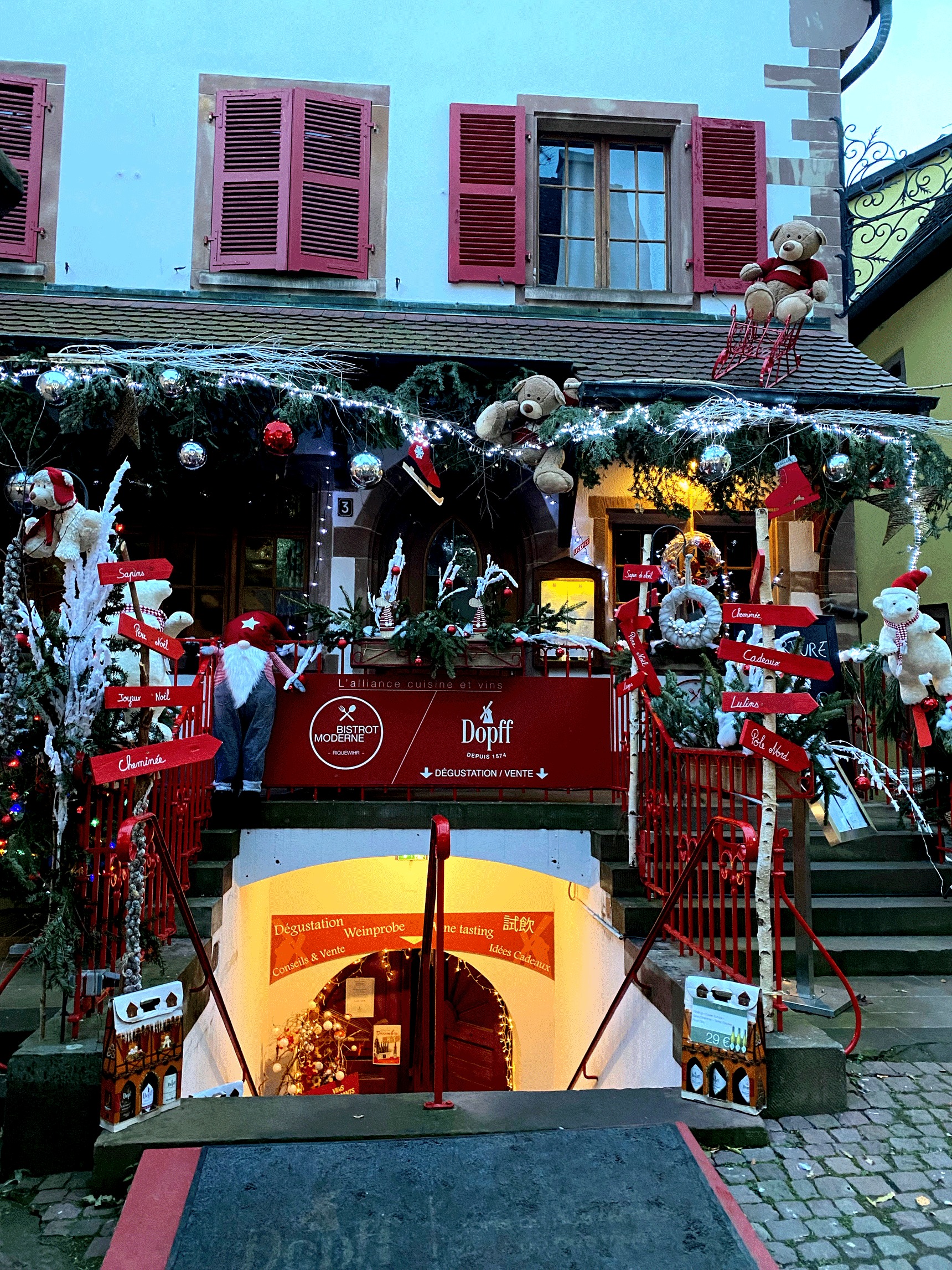 Visitez le marché de Noël de Riquewihr en Alsace