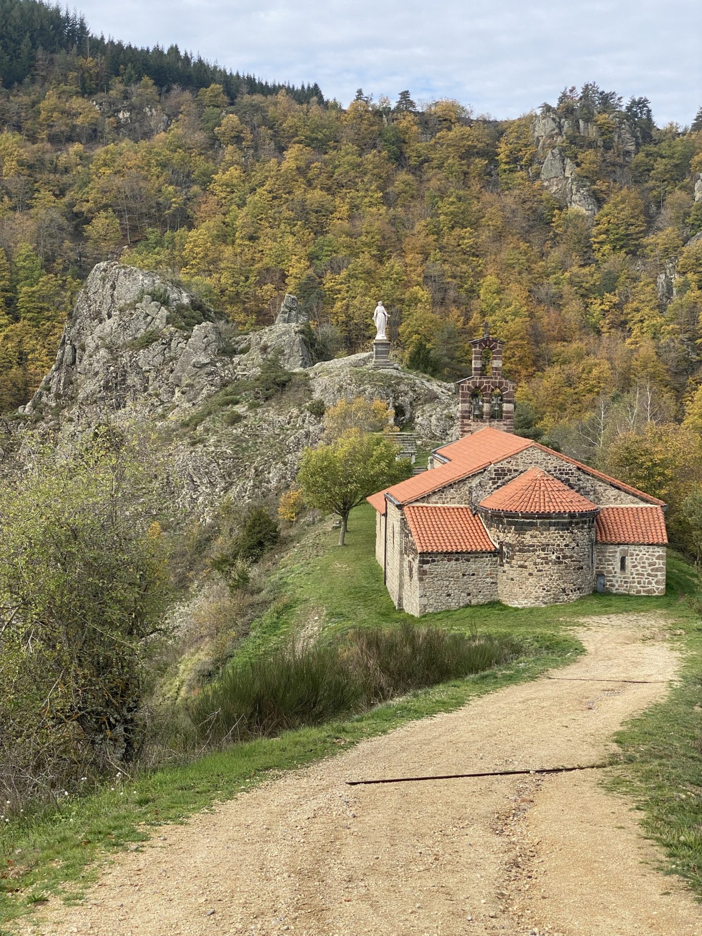 chapelle notre dame destours monistrol d'allier haute loire 43