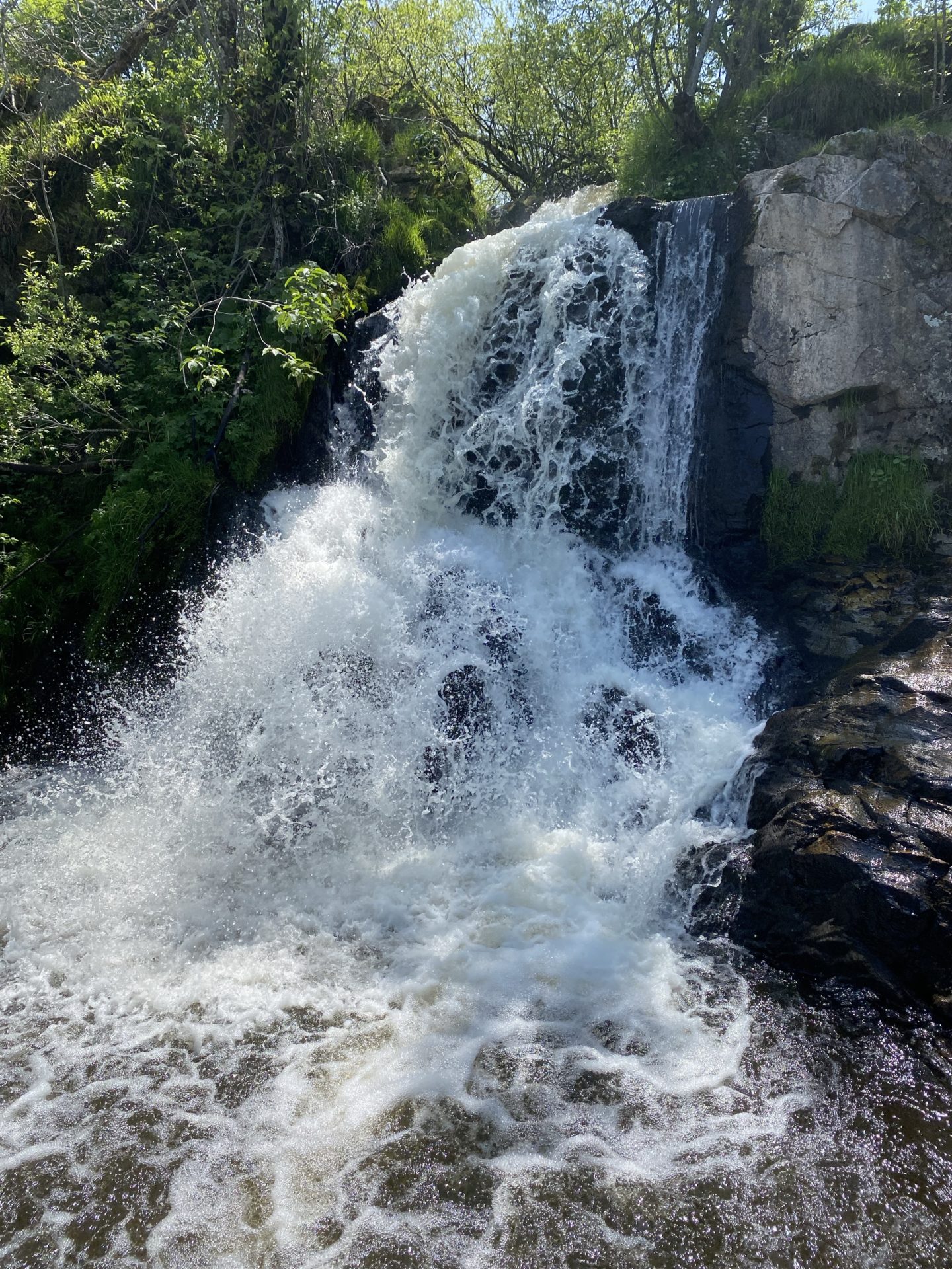 Chutes d'eau magnifiques - Cascade de Jassy, Puy-de-Dôme