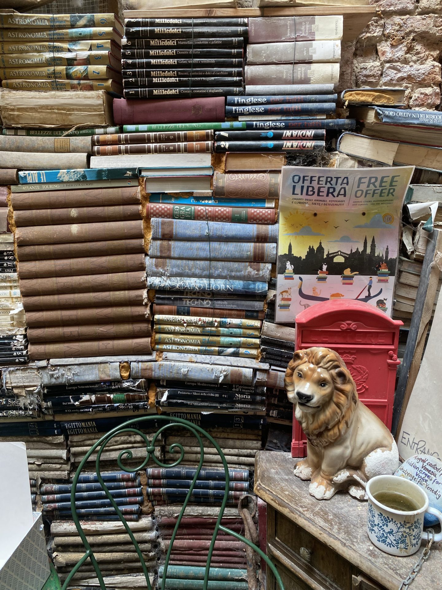 acqua alta librairie venise