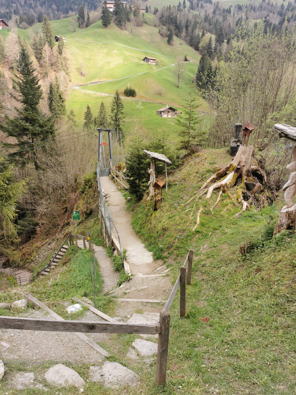 Hängebrücke Hohstalden