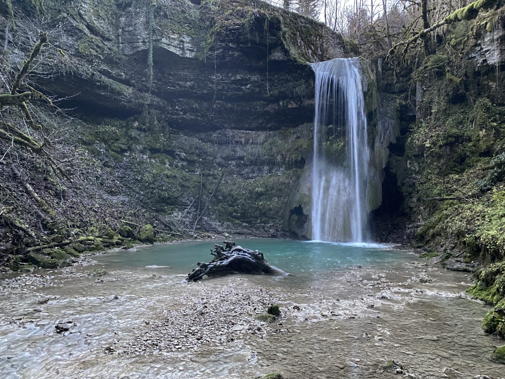 cascade du moulinet jura