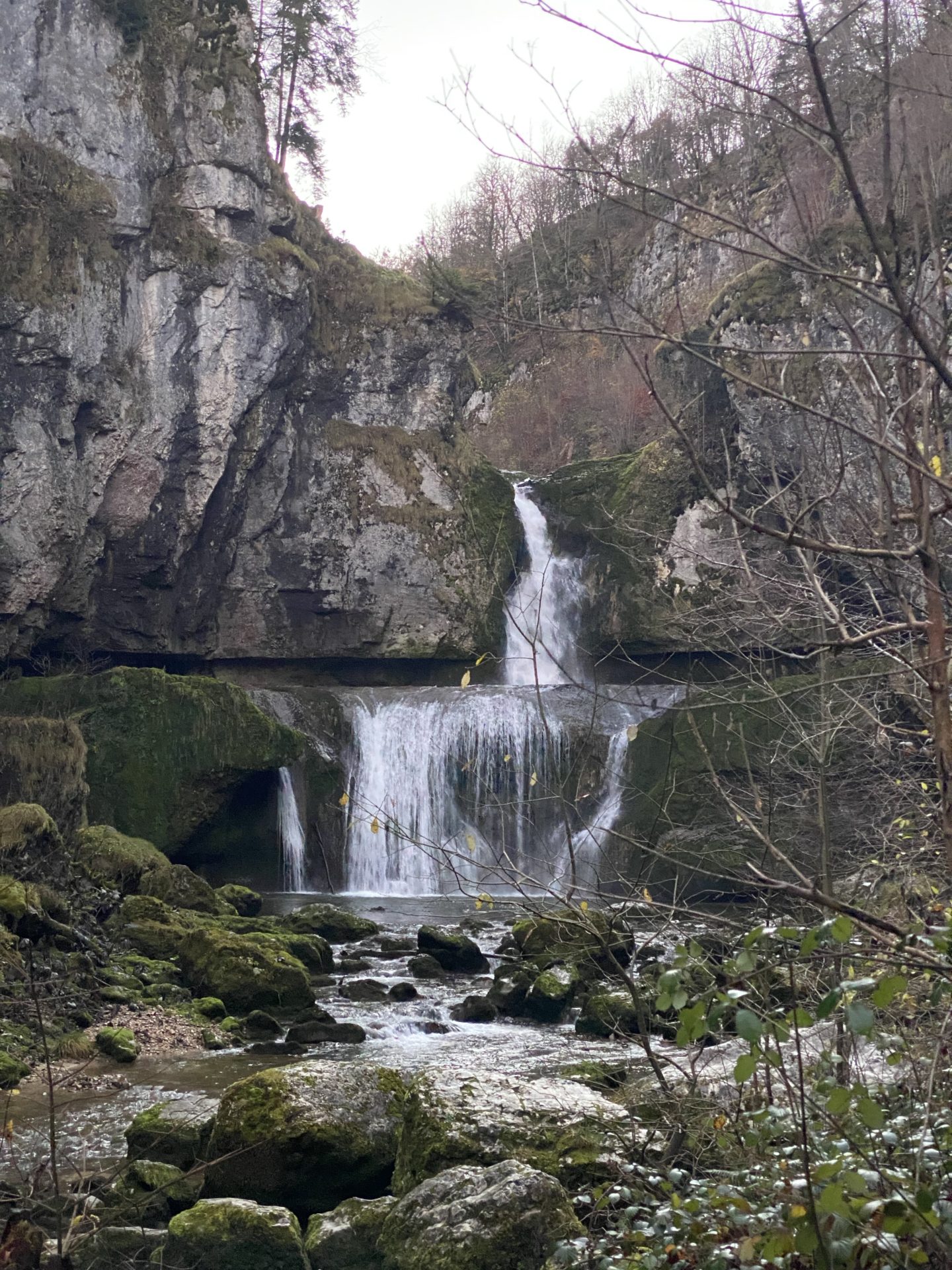 cascade de la billaude jura