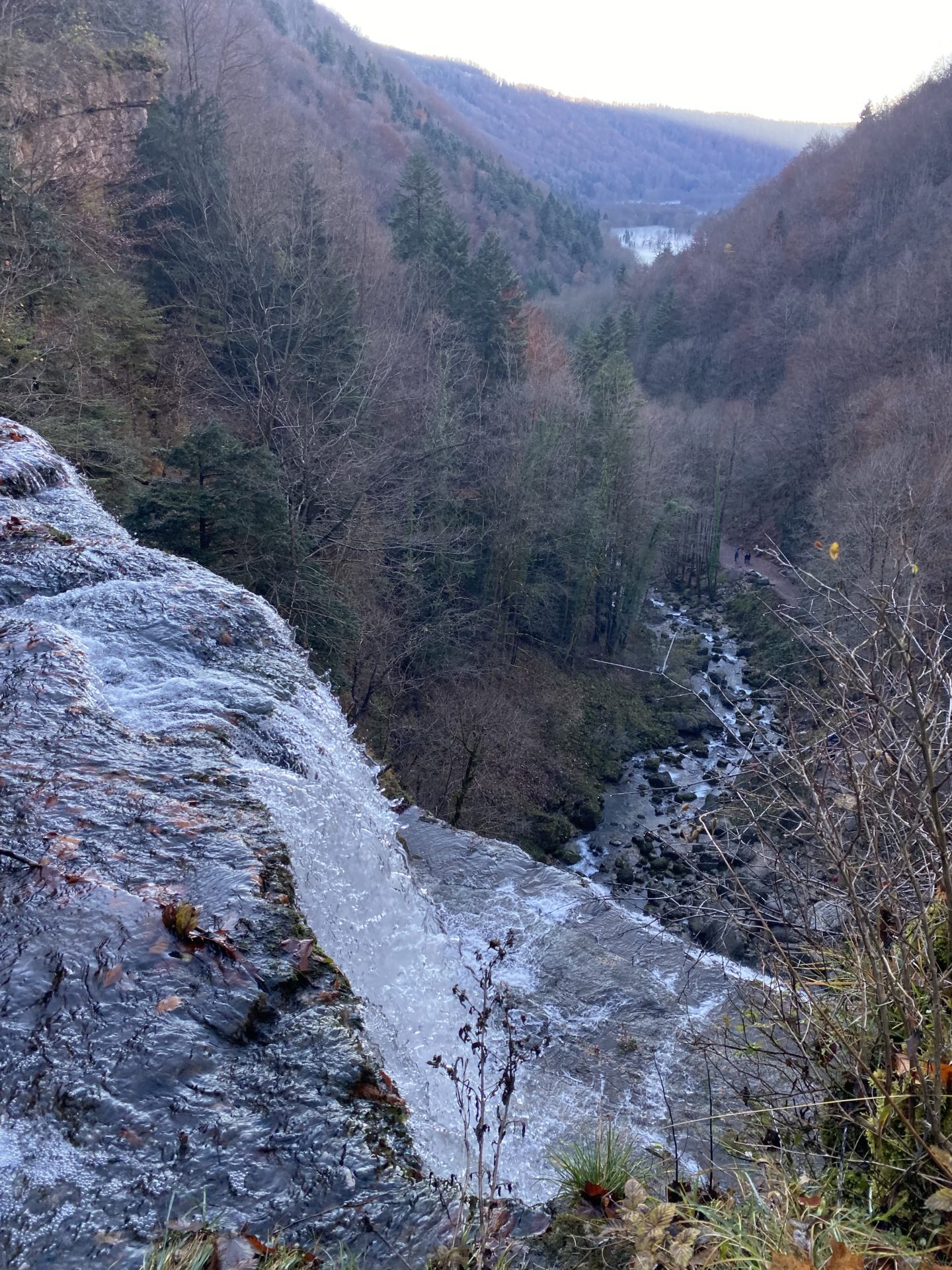 randonnée cascade du herisson jura