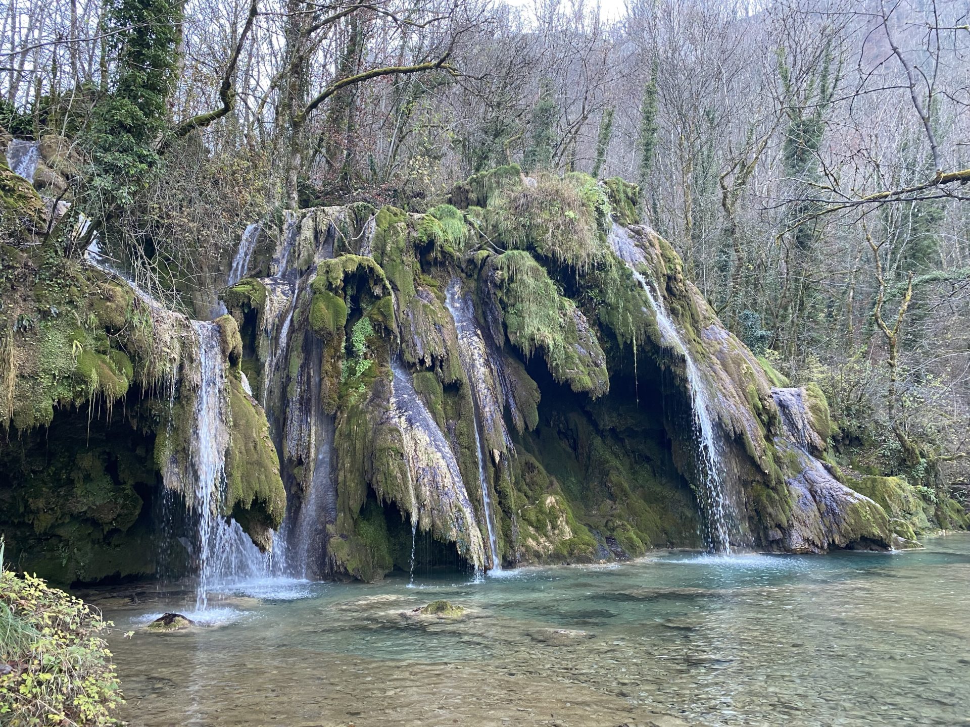 cascades des tufs planches près arbois jura