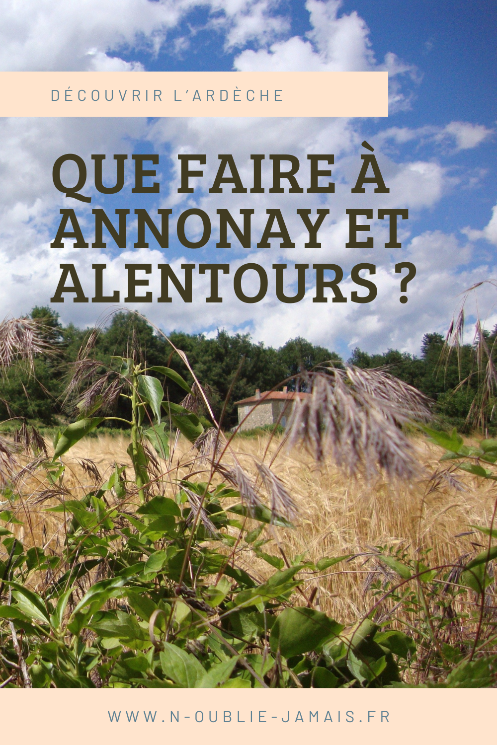 annonay et alentours