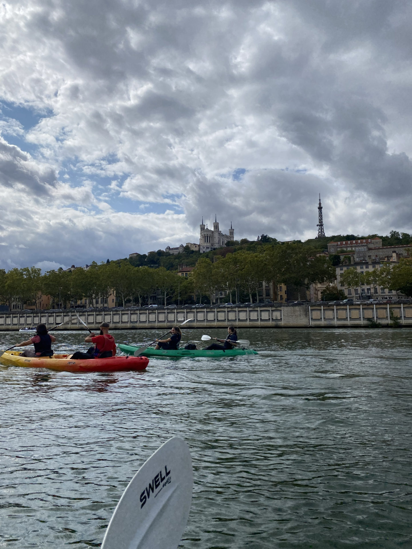 canoe autour de lyon