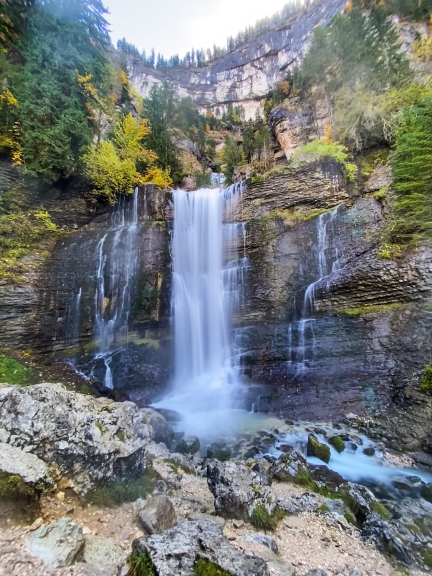 cascade du cirque de saint même