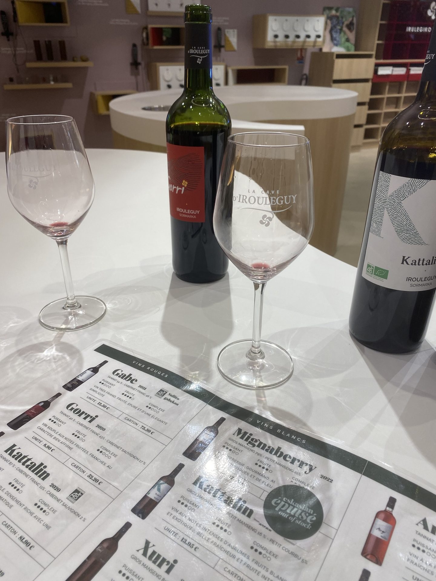 dégustation vin pays basque