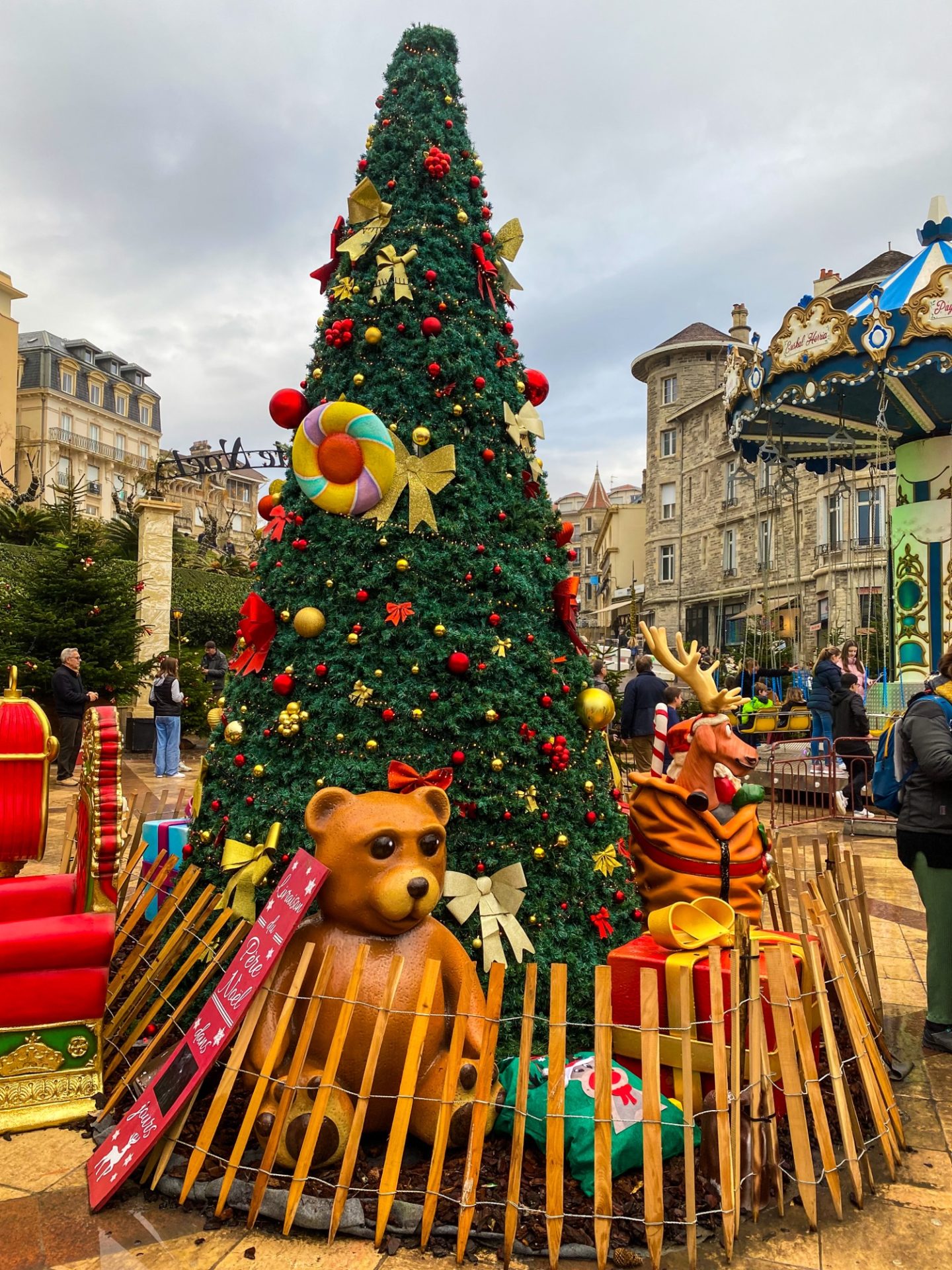 marche de noel biarritz