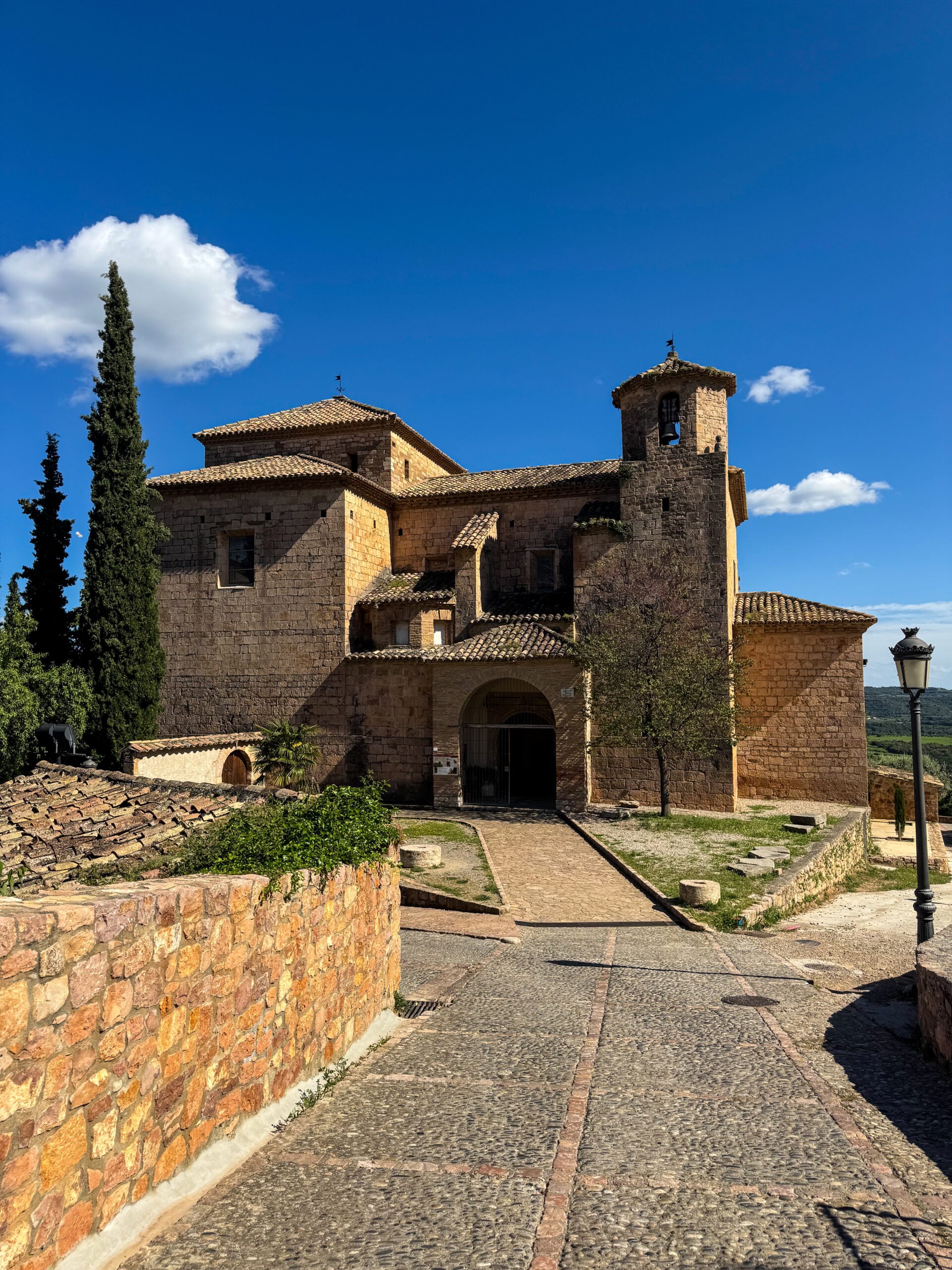 chapelle à l'entrée du village d'alquézar