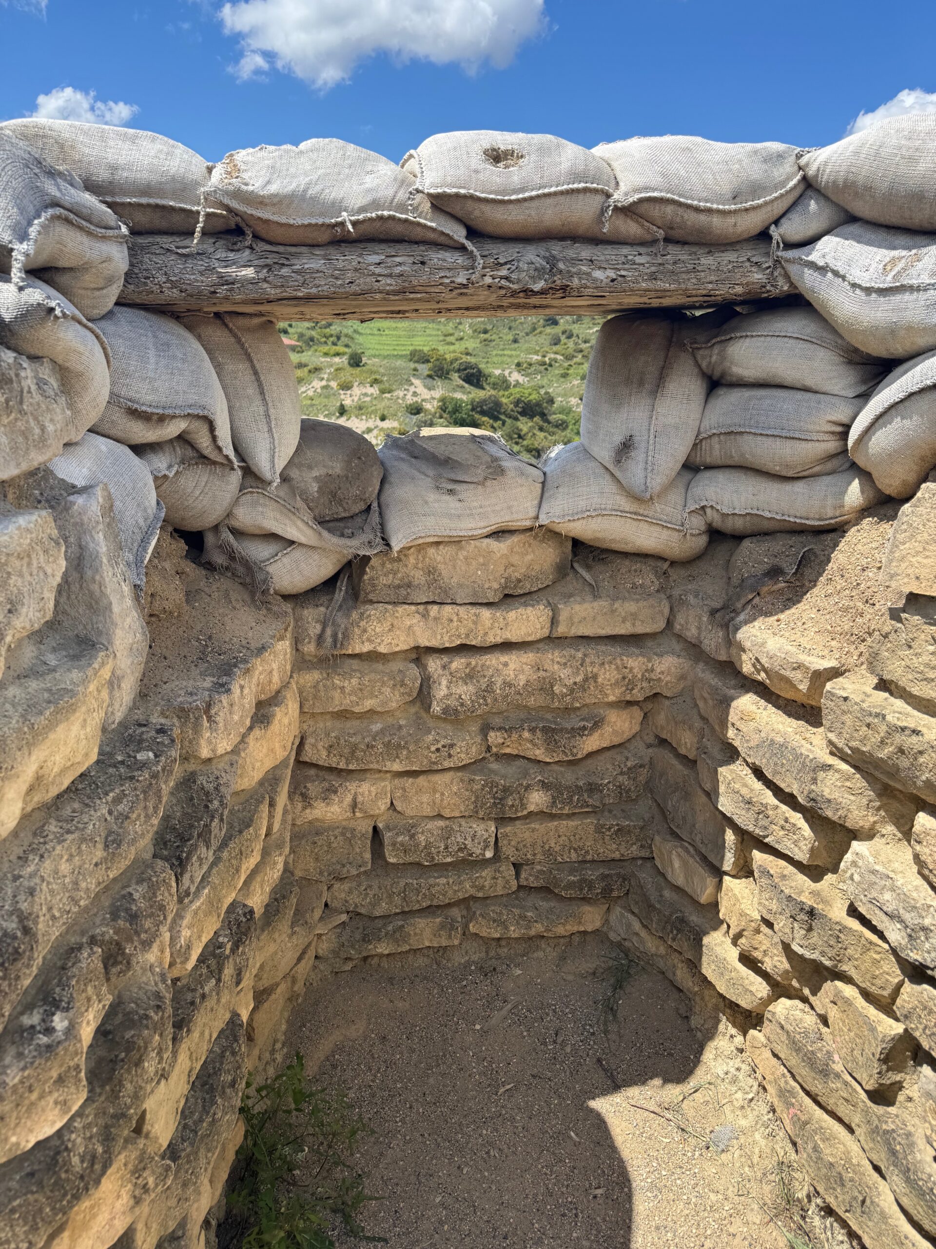 découverte des Tranchées d'Alcubierre en espagne